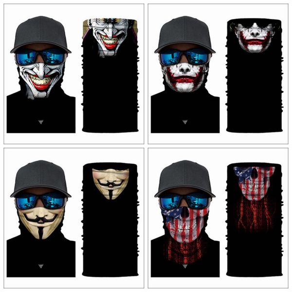 36 styles festival skull masks skeleton magic bicycle ski skull half face mask ghost scarf multi use neck 50*25cm cycling mask zza1328-2, Black
36 styles festival skull masks skeleton magic bicycle ski skull half face mask ghost scarf multi use neck 50*25cm cycling mask zza1328-2, Black