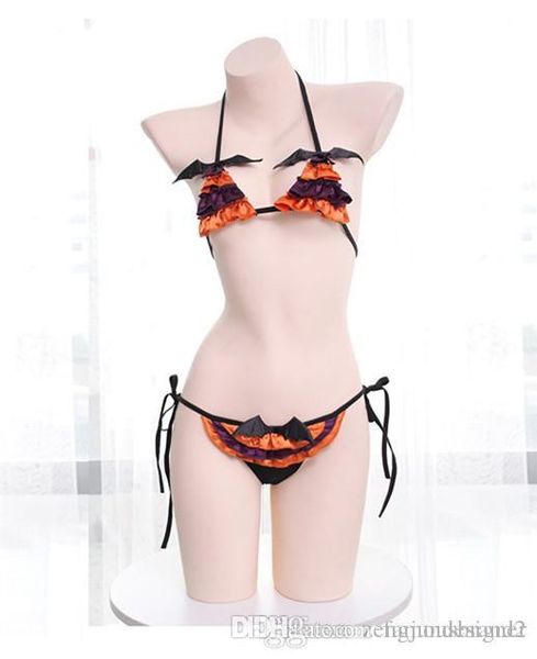 womens halloween designer 2pcs set style bikini fashion fesvital designer female clothing underwear casual apparel, Black;white
womens halloween designer 2pcs set style bikini fashion fesvital designer female clothing underwear casual apparel, Black;white