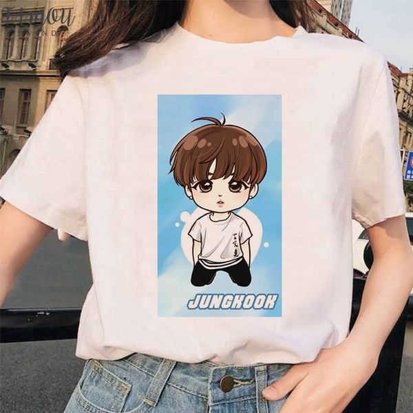 harajuku jin suga j hope jimin v jungkook t shirt bangtan boys t shirt women korean style floral oversized kpop tshirt female, White
harajuku jin suga j hope jimin v jungkook t shirt bangtan boys t shirt women korean style floral oversized kpop tshirt female, White