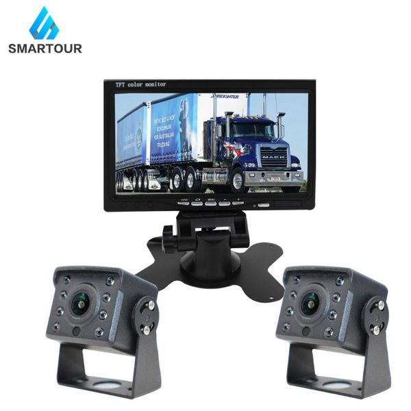 smartour vehicle ir led back up reverse camera 4-контактный разъем + 7" жк-цветной tft монитор заднего вида 800*480 для автобуса грузовик rv
smartour vehicle ir led back up reverse camera 4-контактный разъем + 7" жк-цветной tft монитор заднего вида 800*480 для автобуса грузовик rv