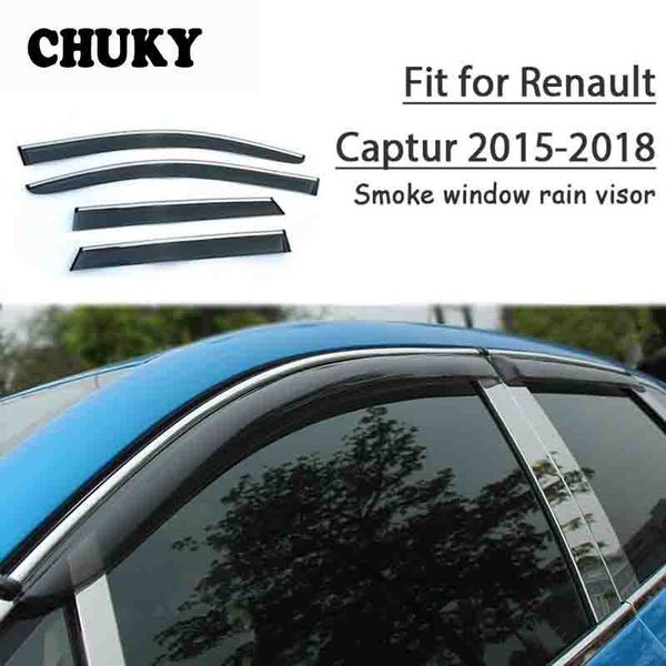 chuky 4pcs abs car styling window sun visors awnings shelters rain shield for renault captur 2015 2016 2017 2018 accessories
chuky 4pcs abs car styling window sun visors awnings shelters rain shield for renault captur 2015 2016 2017 2018 accessories