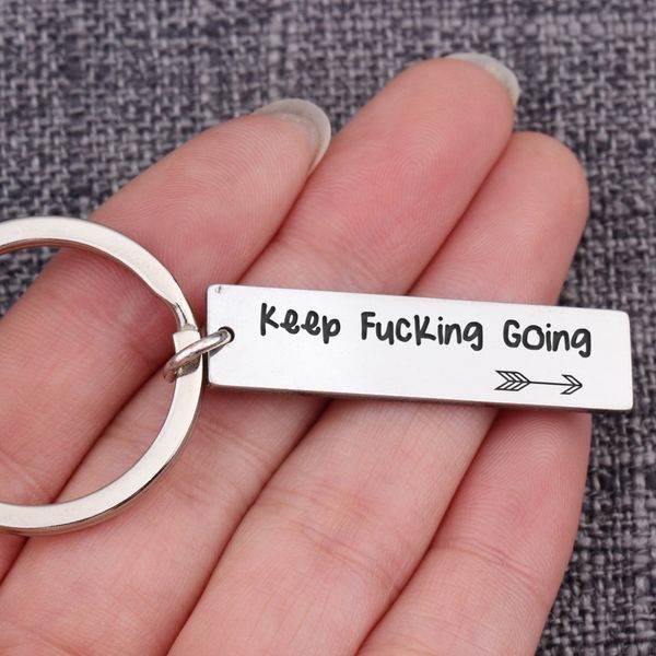 Inspirational Keychain Keep Going Motivational Words Friends Gift Keyrings Pendant Piece Jewelry Key Tag Bag Charms
Inspirational Keychain Keep Going Motivational Words Friends Gift Keyrings Pendant Piece Jewelry Key Tag Bag Charms