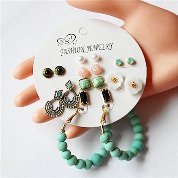 new fashion women jewelry wholesale girl birthday party black/pearl/pink/vintage earrings beautiful 9 pairs /set earrings gift, Golden;silver
new fashion women jewelry wholesale girl birthday party black/pearl/pink/vintage earrings beautiful 9 pairs /set earrings gift, Golden;silver