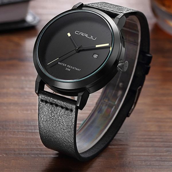 crrju relogio masculino fashion sport wrist watch men watch waterproof men's complete calendar watches clock reloj hombre, Slivery;brown
crrju relogio masculino fashion sport wrist watch men watch waterproof men's complete calendar watches clock reloj hombre, Slivery;brown