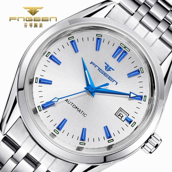 fngeen wrist watch for men mechanical watch 2020 automatic watches skeleton wristwatch relogio masculino, Slivery;brown
fngeen wrist watch for men mechanical watch 2020 automatic watches skeleton wristwatch relogio masculino, Slivery;brown
