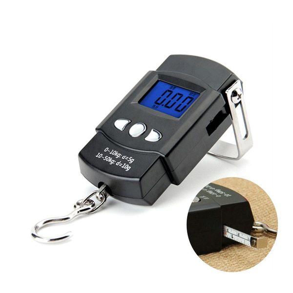 household portable portable scale 50kg/10g with tape measure high-precision electronic scale running rivers lakes express scale
household portable portable scale 50kg/10g with tape measure high-precision electronic scale running rivers lakes express scale