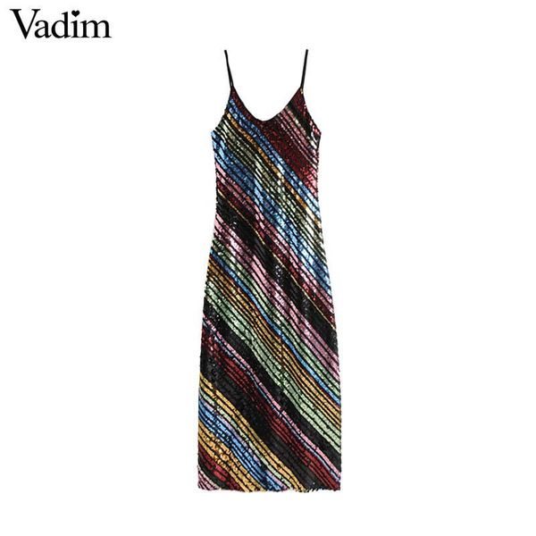 wholesale shiny sequined striped party maxi dress v neck spaghetti straps sleeveless backless club long casual vestidos qa961, Black;gray
wholesale shiny sequined striped party maxi dress v neck spaghetti straps sleeveless backless club long casual vestidos qa961, Black;gray
