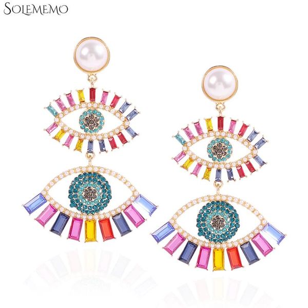 colorful evil eyes dropping earrings for women gifts boutique crystal dangle earring for new fashion jewelry gifts, Silver
colorful evil eyes dropping earrings for women gifts boutique crystal dangle earring for new fashion jewelry gifts, Silver