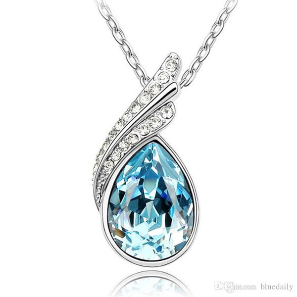 wholesale retro water drop crystal woman pendant necklace made with swarovski element fashion rhinestone party jewellery ing, Silver
wholesale retro water drop crystal woman pendant necklace made with swarovski element fashion rhinestone party jewellery ing, Silver