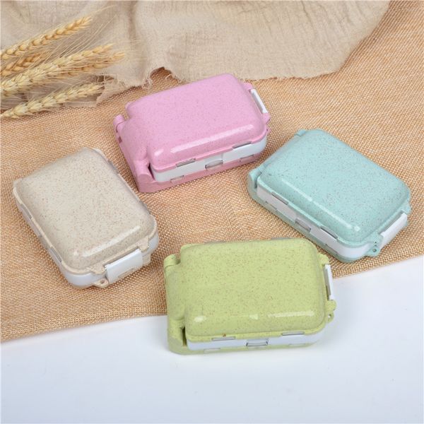 wheat straw portable travel pill box medicine pill storage case organizer for travel
wheat straw portable travel pill box medicine pill storage case organizer for travel