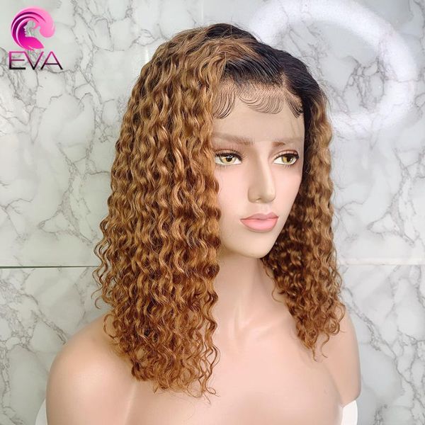 eva hair ombre 150% 13x6 lace front human hair wigs pre plucked with baby brazilian remy short bob curly wig for women, Black;brown
eva hair ombre 150% 13x6 lace front human hair wigs pre plucked with baby brazilian remy short bob curly wig for women, Black;brown