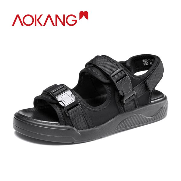 sandals aokang 2021 arrival men beach comfortable soft solid shoes slippers male, Black
sandals aokang 2021 arrival men beach comfortable soft solid shoes slippers male, Black