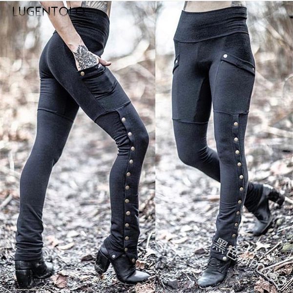 lugentolo women pants studded split solid color autumn slim stretch elastic waist full length streetwear flat, Black;white
lugentolo women pants studded split solid color autumn slim stretch elastic waist full length streetwear flat, Black;white