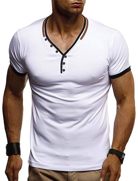 regular v summer button print sleeved short mens panelled length tshirt neck designer striped tees kxpqp, Black
regular v summer button print sleeved short mens panelled length tshirt neck designer striped tees kxpqp, Black