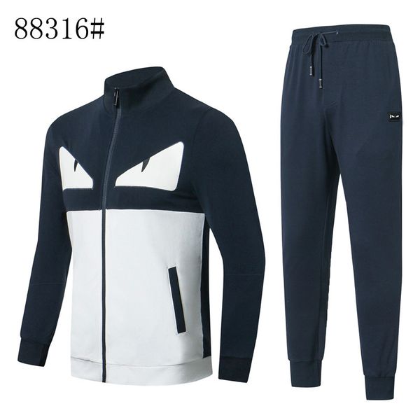 2020 spring and autumn new men's sweater sweat pants suit trendy social cardigan korean version of the color matching loose large size, Gray
2020 spring and autumn new men's sweater sweat pants suit trendy social cardigan korean version of the color matching loose large size, Gray