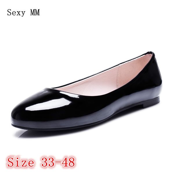 slip on shoes loafers girl ballet flats women flat shoes soft comfortable woman plus size 33 - 40 41 42 43 44 45 46 47 48, Black
slip on shoes loafers girl ballet flats women flat shoes soft comfortable woman plus size 33 - 40 41 42 43 44 45 46 47 48, Black