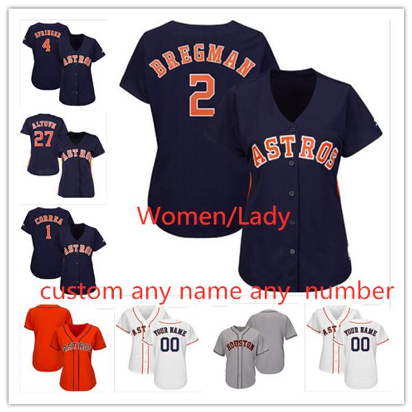 womens houston custom astro jerseys ladies george springer alex bregman jose altuve justin verlander carlos correa baseball jerseys female, Blue;black
womens houston custom astro jerseys ladies george springer alex bregman jose altuve justin verlander carlos correa baseball jerseys female, Blue;black