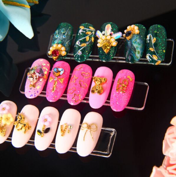 100pcs transparent acrylic false nail holder manicure nail displayer stand practice show board nail art false tips sticks
100pcs transparent acrylic false nail holder manicure nail displayer stand practice show board nail art false tips sticks