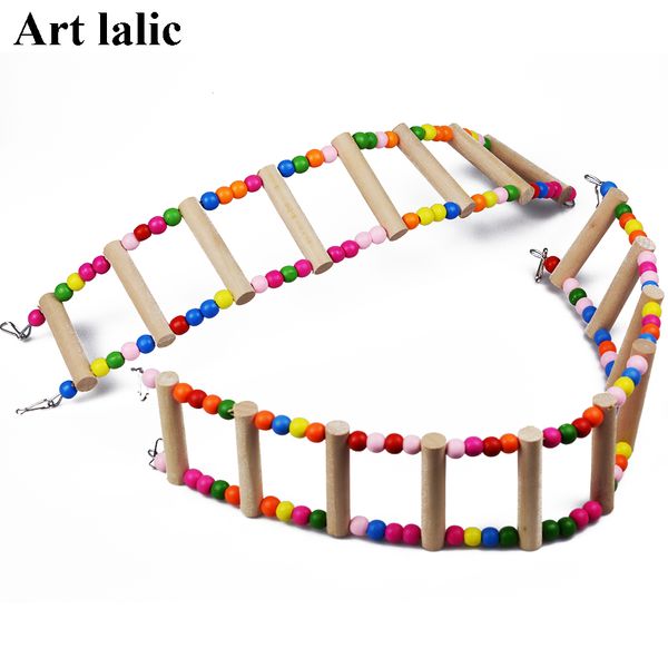 l size birds swing wooden bridge ladder climb cockatiel parakeet budgie parrot pet toy wood ladder
l size birds swing wooden bridge ladder climb cockatiel parakeet budgie parrot pet toy wood ladder