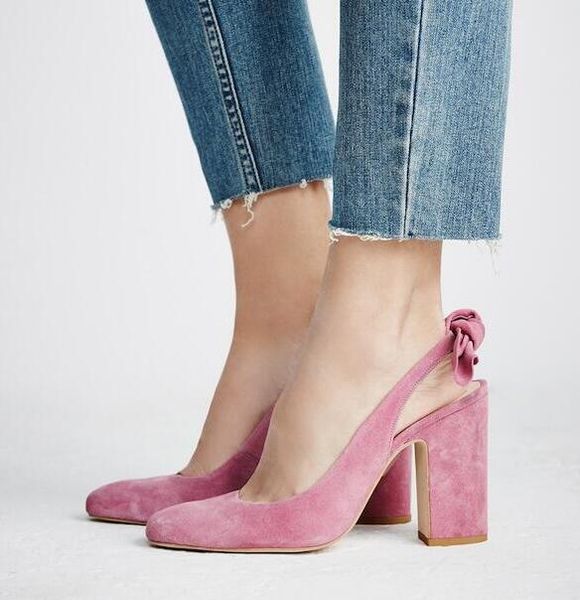 designer shoes 2019 new fashion shoes pointed toes pink bowtie chunky heel micro suede women pumps chic party shoes 45, Black
designer shoes 2019 new fashion shoes pointed toes pink bowtie chunky heel micro suede women pumps chic party shoes 45, Black
