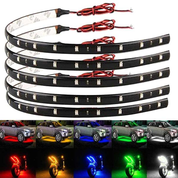 2pcs 30cm flexible 15 led smd waterproof strips bright lights 12v for cars trucks boat motorcycle xr657
2pcs 30cm flexible 15 led smd waterproof strips bright lights 12v for cars trucks boat motorcycle xr657
