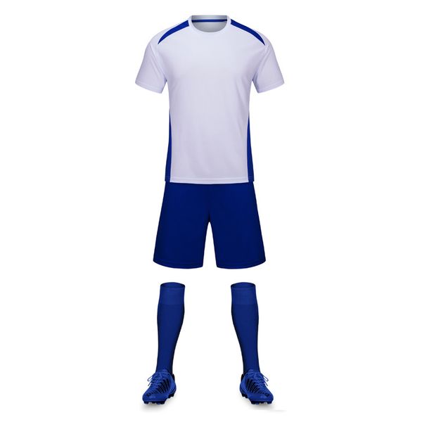 men blank double-sided football team uniforms kits sports clothes tracksuits personality customized football sets with shorts c03-39, Blue;black
men blank double-sided football team uniforms kits sports clothes tracksuits personality customized football sets with shorts c03-39, Blue;black