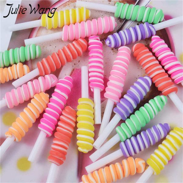 julie wang 10pcs mixed resin colorful lollipop artificial candy slime charms pendants jewelry necklace bracelet accessory, Bronze;silver
julie wang 10pcs mixed resin colorful lollipop artificial candy slime charms pendants jewelry necklace bracelet accessory, Bronze;silver