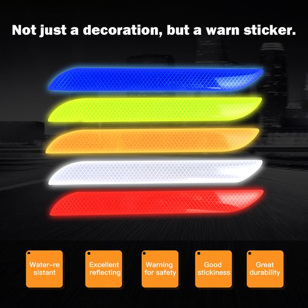 2pcs universal car reflective sticker warning safety paster water-resistant car rear bar decorative sticker
2pcs universal car reflective sticker warning safety paster water-resistant car rear bar decorative sticker