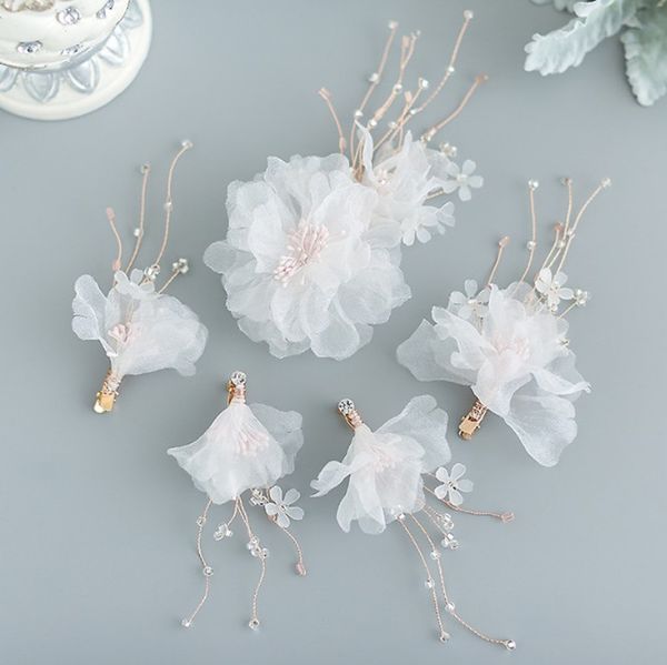 women romantic new bridal white immortal white crepe flower comb hairband barrette sets bride headwear bridal hair accessories, Golden;white
women romantic new bridal white immortal white crepe flower comb hairband barrette sets bride headwear bridal hair accessories, Golden;white