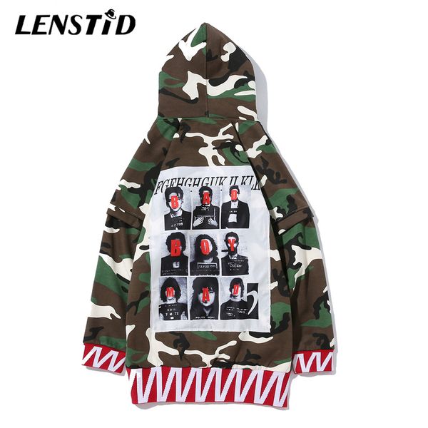 lenstid high street zipper closure camouflage oversize pullover hoodies men 2019 spring hip hop male casual hooded sweatshirts, Black
lenstid high street zipper closure camouflage oversize pullover hoodies men 2019 spring hip hop male casual hooded sweatshirts, Black