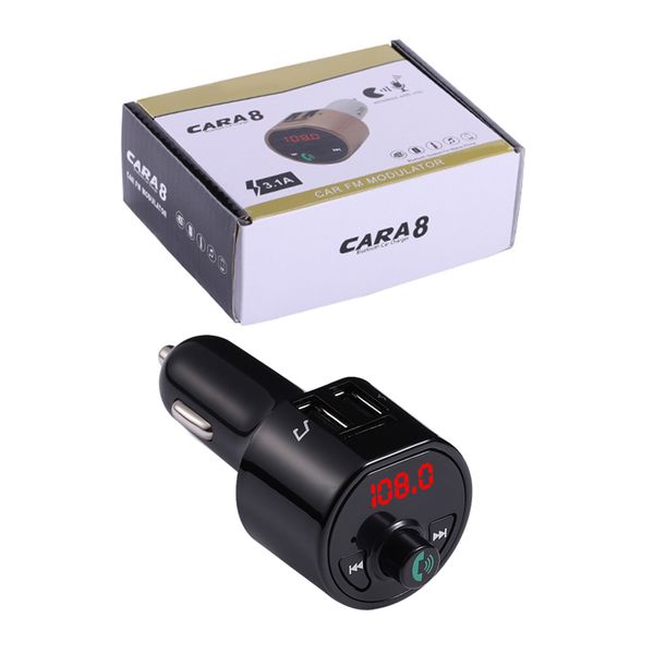 1 pcs multi-function car kit fm transmitter bluetooth hands-double usb car charger audio mp3 player accessories
1 pcs multi-function car kit fm transmitter bluetooth hands-double usb car charger audio mp3 player accessories