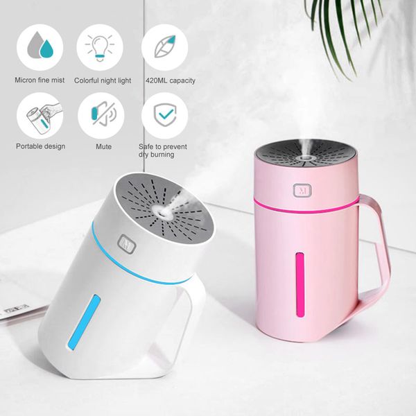 300ml air humidifier portable usb built-in 500ma lithium battery fast charging colorful led light mini aroma diffuser for travel
300ml air humidifier portable usb built-in 500ma lithium battery fast charging colorful led light mini aroma diffuser for travel