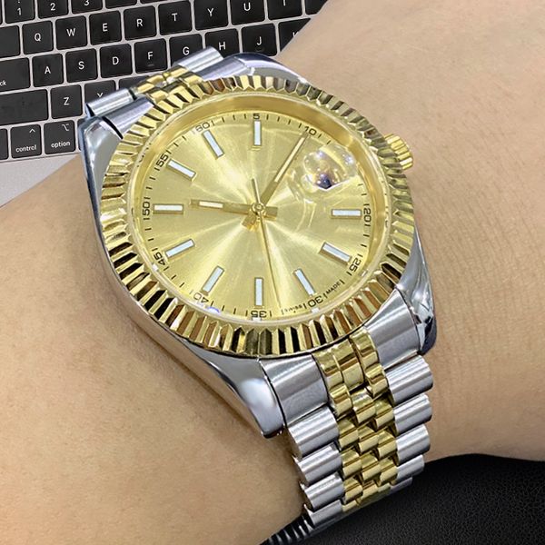 2020 mens watch 41mm stainless steel strap luxury mens watches automatic mechanical brand wristwatches 5atm waterproof super bright lumi, Slivery;brown
2020 mens watch 41mm stainless steel strap luxury mens watches automatic mechanical brand wristwatches 5atm waterproof super bright lumi, Slivery;brown