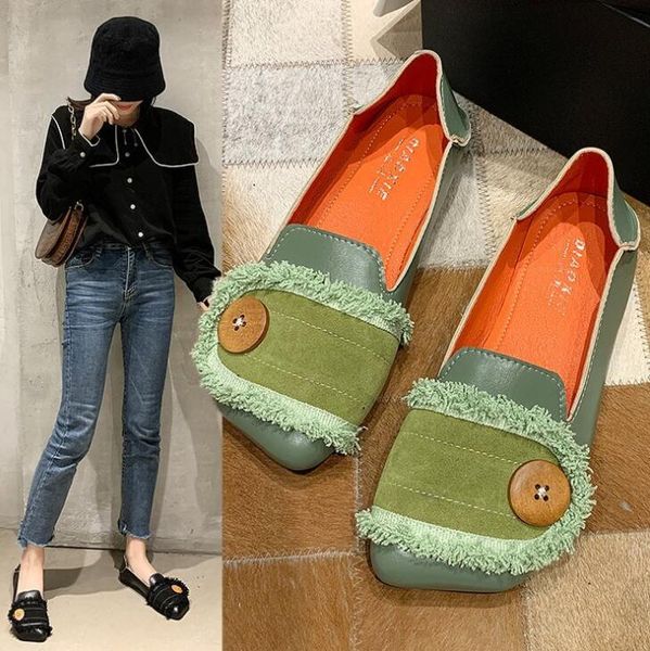2020 fashion new women summer casual shoes flat shoes square toe party leather ballet flats ladies loafers, Black
2020 fashion new women summer casual shoes flat shoes square toe party leather ballet flats ladies loafers, Black