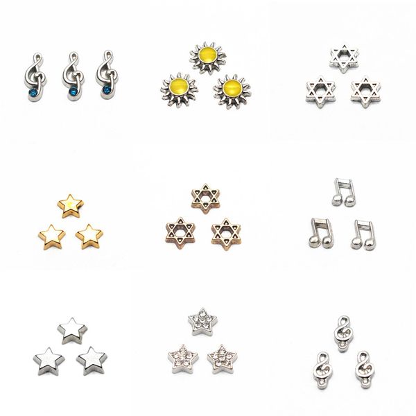 10pcs/lot sun star music floating charms living glass floating memory locket charms jewelry, Bronze;silver
10pcs/lot sun star music floating charms living glass floating memory locket charms jewelry, Bronze;silver