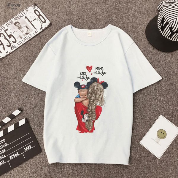 shirt женщины мама graphic summer soft cute girl o шеи basic lady топы мода puls животных печать harajuku kawaii t, White
shirt женщины мама graphic summer soft cute girl o шеи basic lady топы мода puls животных печать harajuku kawaii t, White
