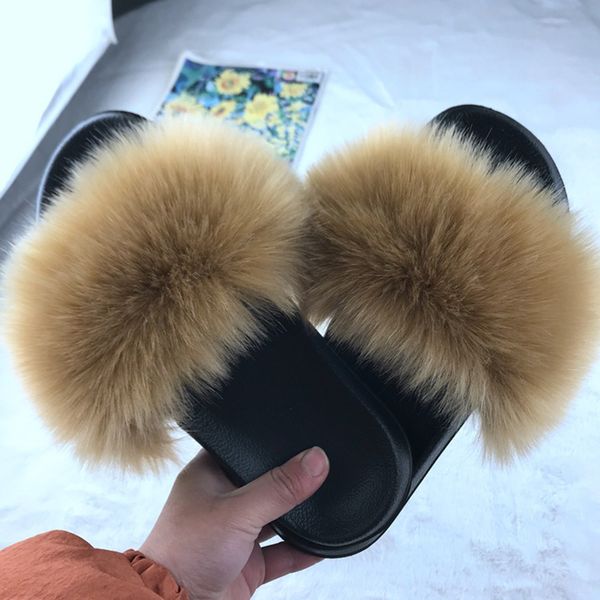 new solid color imitation fur slippers women summer fashion simple indoor non-slip fluffy fur sandals large size nvlx82, Black
new solid color imitation fur slippers women summer fashion simple indoor non-slip fluffy fur sandals large size nvlx82, Black