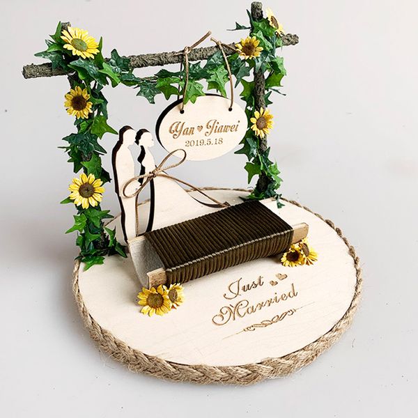 1pcs forest sunflower rustic personalized wooden engagement wedding decoration flower custom name engagement ring box
1pcs forest sunflower rustic personalized wooden engagement wedding decoration flower custom name engagement ring box
