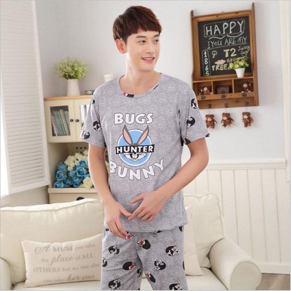 men women lovers pajama sets summer cute cartoon breathable milk silk home wear set female sleepwear, Black;brown
men women lovers pajama sets summer cute cartoon breathable milk silk home wear set female sleepwear, Black;brown