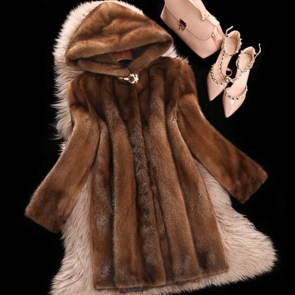 women's fur & faux high coat female 2021 plus size 6xl medium length winter hooded women thicken brown coats aq358, Black
women's fur & faux high coat female 2021 plus size 6xl medium length winter hooded women thicken brown coats aq358, Black