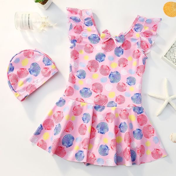children's water park swimsuit girls middle and large one-piece skirt baby's swimwear pupils kid cute wind swimming set with cap
children's water park swimsuit girls middle and large one-piece skirt baby's swimwear pupils kid cute wind swimming set with cap