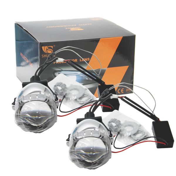 shuoke 2 pcs bi led lens 2.5 beam projector mini auto accessoriess lens headlight led goods for g30 , for focus 3
shuoke 2 pcs bi led lens 2.5 beam projector mini auto accessoriess lens headlight led goods for g30 , for focus 3