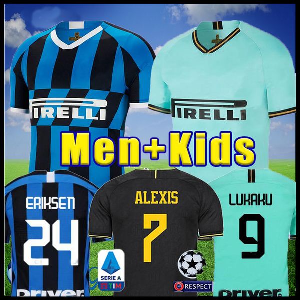 24#eriksen lukaku lautaro skriniar inter 2019 2020 milan soccer jersey sensi barella 19 20 football kit shirts men kids sets uniform, Black;yellow
24#eriksen lukaku lautaro skriniar inter 2019 2020 milan soccer jersey sensi barella 19 20 football kit shirts men kids sets uniform, Black;yellow