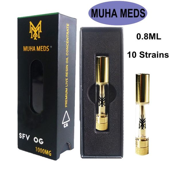 MUHA MEDS Картриджи Упаковка 0,8 мл Керамическая Empty Vape Ручка тележки Масло Dab Pen Воск Испаритель Форсунки E сигареты 510 Аккумулятор Thread
MUHA MEDS Картриджи Упаковка 0,8 мл Керамическая Empty Vape Ручка тележки Масло Dab Pen Воск Испаритель Форсунки E сигареты 510 Аккумулятор Thread