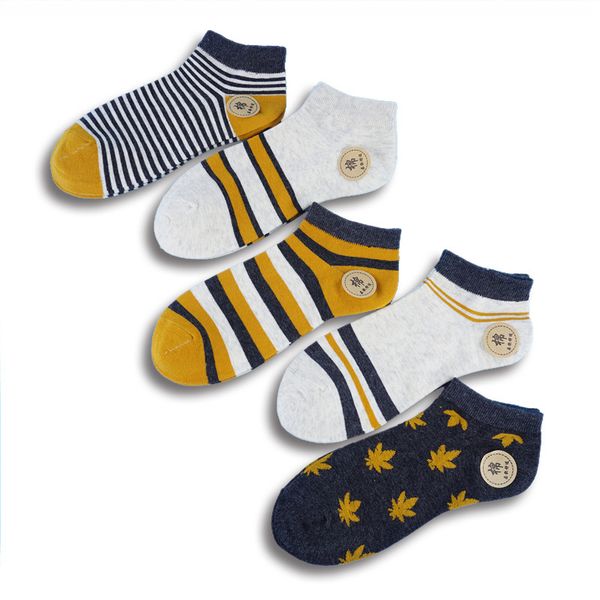 2020 new fasahion spring and summer men's boat socks casual socks 5 pairs 1 pack breathable cotton stripes and, Black
2020 new fasahion spring and summer men's boat socks casual socks 5 pairs 1 pack breathable cotton stripes and, Black