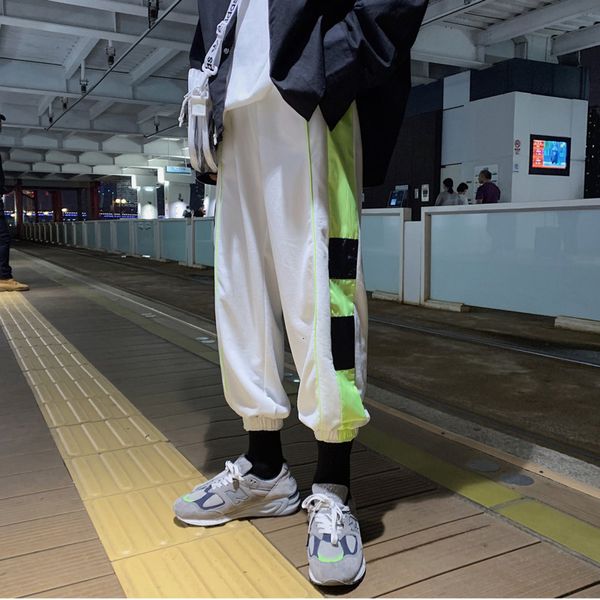 2019 autumn and winter new korean version of the college wind couple color matching casual pants joggers streetwear, Black
2019 autumn and winter new korean version of the college wind couple color matching casual pants joggers streetwear, Black