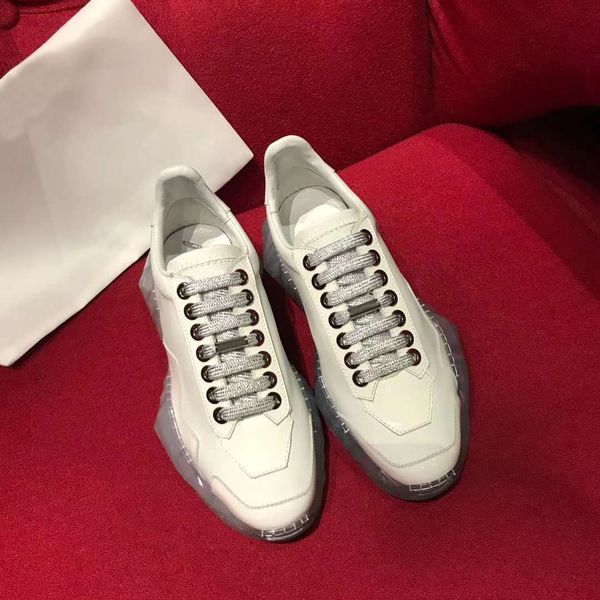 official quality london jimmy diamond sneakers women calf leather lamb skin/rubber/calf leather choo clear tpu sole trainers shoes, Black
official quality london jimmy diamond sneakers women calf leather lamb skin/rubber/calf leather choo clear tpu sole trainers shoes, Black