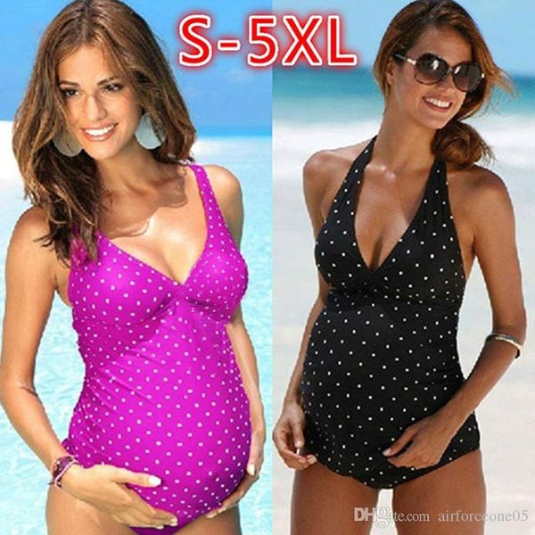 deep v pregnant women onepiece swimsuit women retro one piece bikini playsuit polka dot printed swimsuit, White;black
deep v pregnant women onepiece swimsuit women retro one piece bikini playsuit polka dot printed swimsuit, White;black