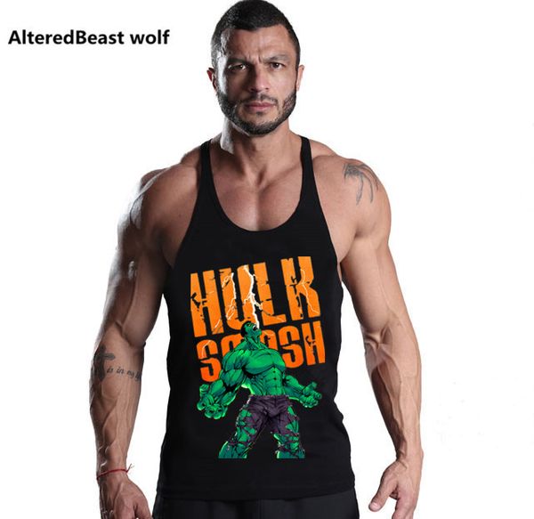 new men summer tank hulk samsh print gold gyms bodybuilding shirt fitness mens o-neck cotton vest stringer clothing, White;black
new men summer tank hulk samsh print gold gyms bodybuilding shirt fitness mens o-neck cotton vest stringer clothing, White;black