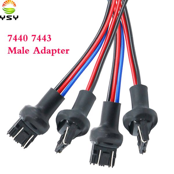ysy 10pcs 7440 7443 t20 male adapter wiring harness fit car motorcycle headlight tail lamp turn signal lights retrofit
ysy 10pcs 7440 7443 t20 male adapter wiring harness fit car motorcycle headlight tail lamp turn signal lights retrofit